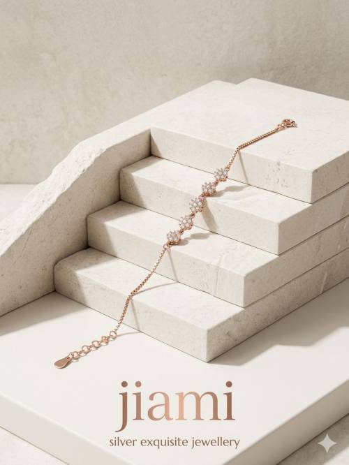 Radiant Petal Cascade Bracelet