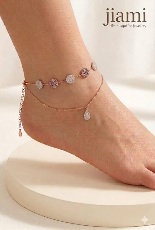 The Mosaic Tiered Anklet
