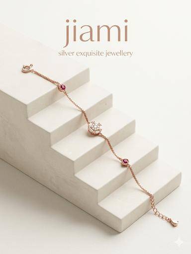 The Crimson Halo Bracelet