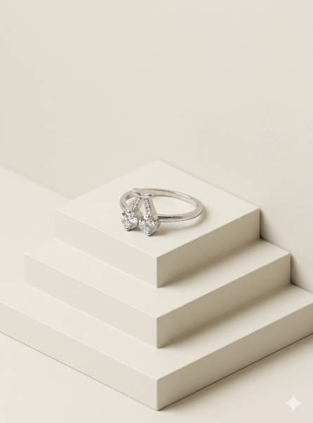 The Crystal Cherry Blossom Ring