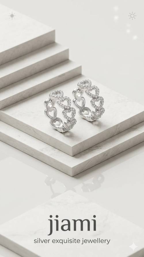 Amor Eternal Hoop Earrings