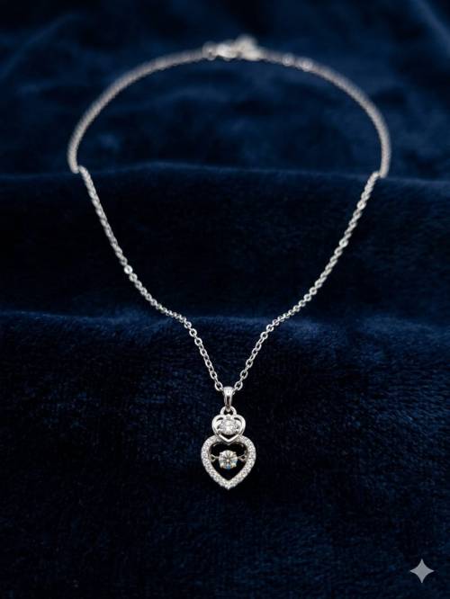 Eternal Heart Sparkle Necklace